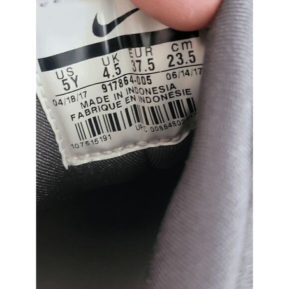 Nike Air Max Zero SE GS Youth Army Green Anthracite Mesh Trainers Shoes Size 5y - Picture 3 of 6